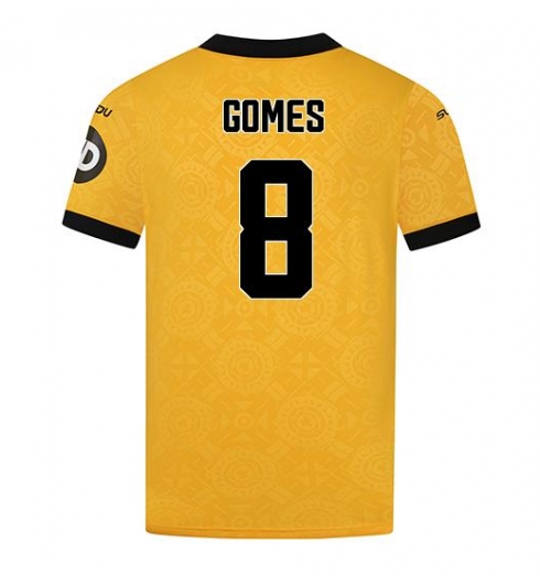Wolves Joao Gomes #8 Hjemmedrakt 2025-26 Kortermet Wolves Joao Gomes #8 Hjemmedrakt 2025-26 Kortermet