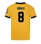 Wolves Joao Gomes #8 Hjemmedrakt 2025-26 Kortermet Wolves Joao Gomes #8 Hjemmedrakt 2025-26 Kortermet