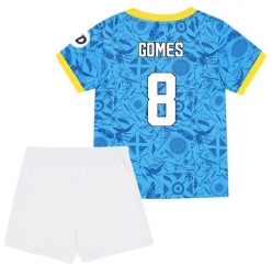 Wolves Joao Gomes #8 Tredjedraktsett Barn 2025-26 Kortermet (+ Korte bukser)