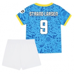 Wolves Jorgen Strand Larsen #9 Tredjedraktsett Barn 2025-26 Kortermet (+ Korte bukser)