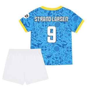 Wolves Jorgen Strand Larsen #9 Tredjedraktsett Barn 2025-26 Kortermet (+ Korte bukser)