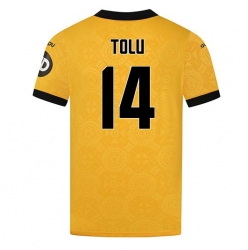 Wolves Tolu Arokodare #14 Hjemmedrakt 2025-26 Kortermet
