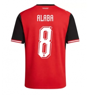 Østerrike David Alaba #8 Hjemmedraktsett Barn VM 2026 Kortermet (+ Korte bukser)