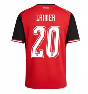 Østerrike Konrad Laimer #20 Hjemmedrakt VM 2026 Kortermet